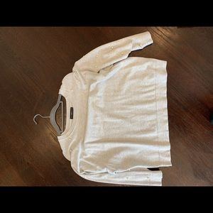 zara pearl sweater